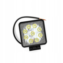 9 LED darbinė halogeninė lempa 27 w 12 24v diodas