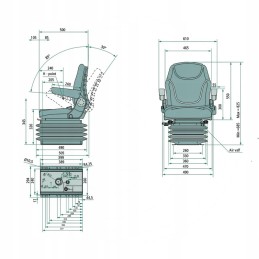 Nitroninė pneumatinė sėdynė 240920200