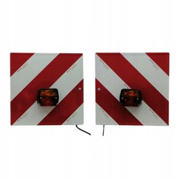 Apšvietimas su įspėjimo lenta