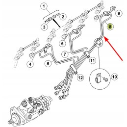6005029279 kuro įpurškimo vamzdis
