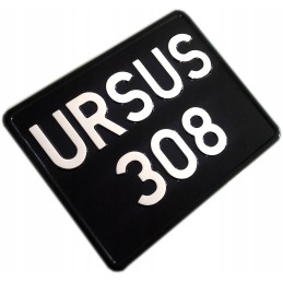 Juoda retro dekoratyvinė lenta 190 x 150 mm