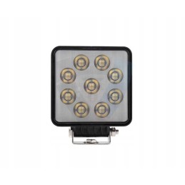 Kvadratinė darbinė lempa juoda offroad 3600lm tt