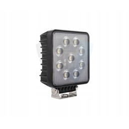 Kvadratinė darbinė lempa juoda offroad 3600lm tt