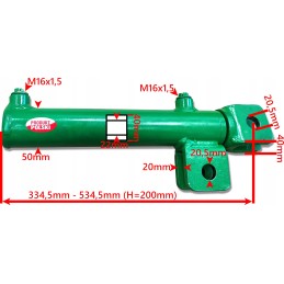 Hidraulinis cilindras smt1 am 40x22x200 l 334 5mm
