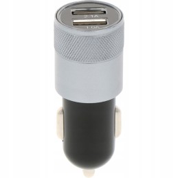 Cigarečių degiklio lizdo kištukas 2xUSB 2 1 1 a 12v