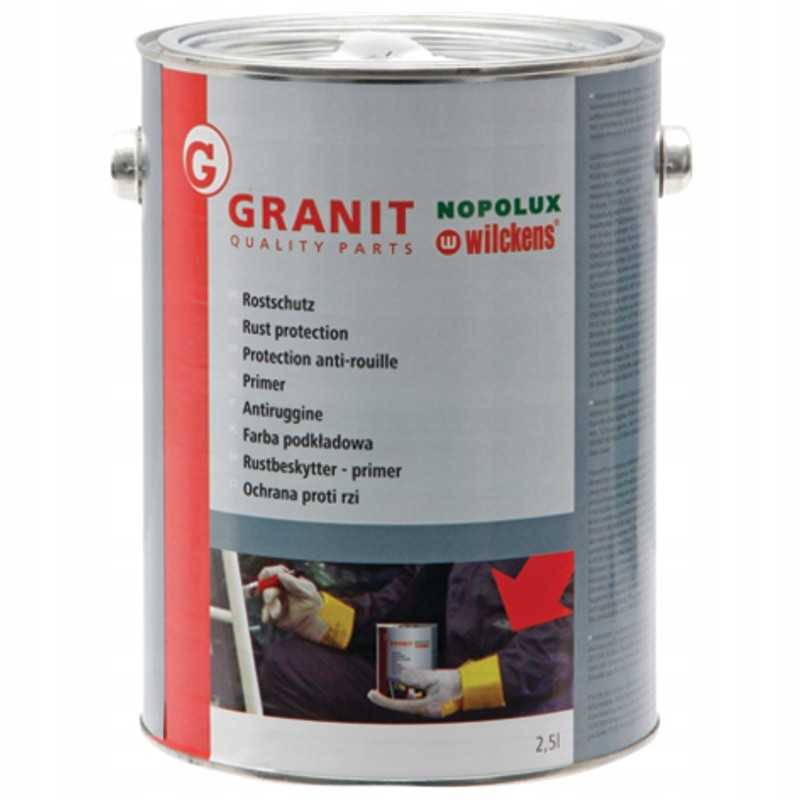 Raudonai rudas gruntas 2 5l granitas