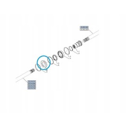 Sandariklis 51x80x13 9 new Holland t5 t6 5194367