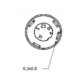 Okra stovėjimo šviesos mygtuko jungiklis