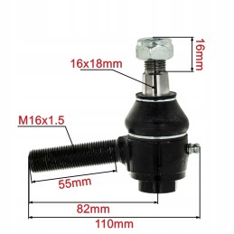 Dešinysis šarnyras, strypo galas c 330 c330 originalus