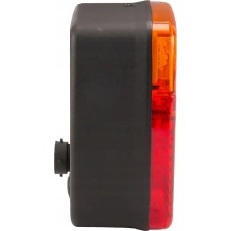 LED kvadratinis galinis žibintas 12 24v 5 kontaktai