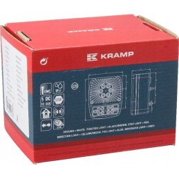 LED kvadratinis galinis žibintas 12 24v 5 kontaktai