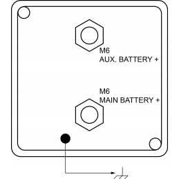 Akumuliatoriaus izoliatorius kemperiui, valčiai, sunkvežimiui 24v