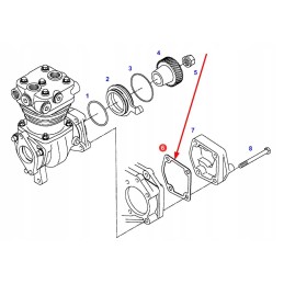 F926200210240 kompresoriaus sandariklis