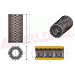 Hidraulinės alyvos filtras hifi filtras sh 60254