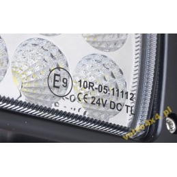 Darbinė halogeninė 15x led 45w super lempa 12v 24v