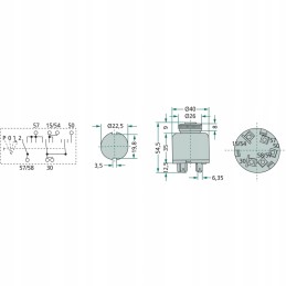 Cobo uždegimo jungiklis 22714159000