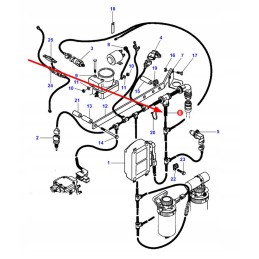 V836866719 variklio laidų rinkinys