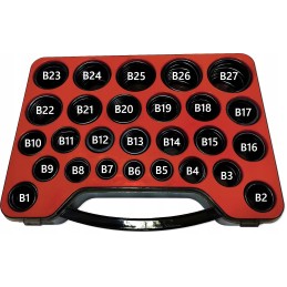 Tarpiklių ir žiedų rinkinys NBR 90, 735 vnt. iš Komatsu