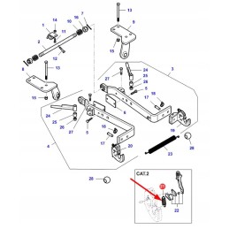 Va261790 galinio kablio spyruoklė