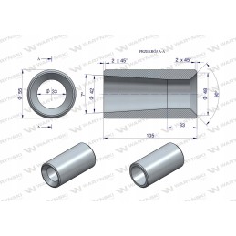 Sunkiojo krautuvo noragų įvorė 1200 šovinių Warynski
