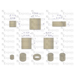 Starterio slydimo guolių rinkinys b140977 15