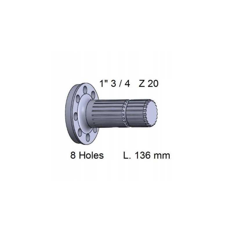 Walek wom deutz dėklas csl136 1 3 4 z20