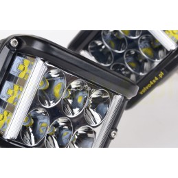 Halogeninės darbo lempos, rinkinys 2x 45w Cree LED 90w