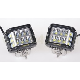 Halogeninės darbo lempos, rinkinys 2x 45w Cree LED 90w