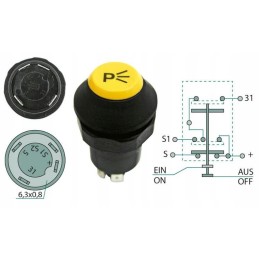 Fendt Deutz Fahr priekinių žibintų jungiklis