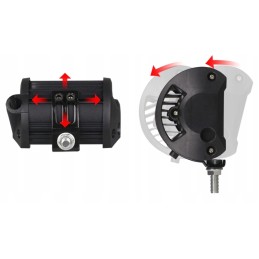 Led 378w halogeninis prožektorius darbo lempa 10 12 24 30v