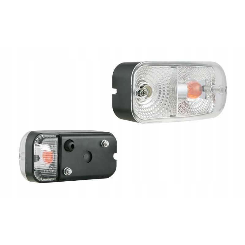 Zetor priekinis žibintas, kairiojo posūkio signalo padėtis