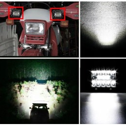 Led 378w halogeninis prožektorius darbo lempa 10 12 24 30v