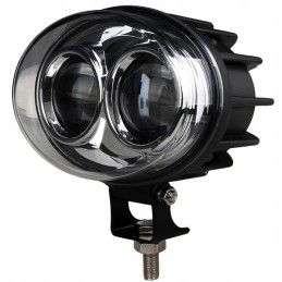 LED mėlyna taškinė saugos lemputė šakiniams krautuvams 9 80v 8w mėlyna