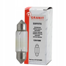 Vamzdinė lemputė 47712v10ws granitinė