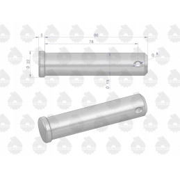 Centrinės jungties kaištis 893561m1 mf3 mf4 orig