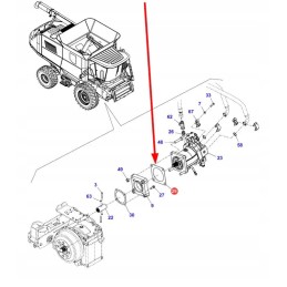 71389765 hidraulinio variklio sandariklis