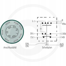 Deutz Fahr avarinių žibintų jungiklis 01177148