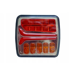 Kompleksinis LED galinis žibintas traktoriui, komplektas