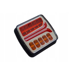 Kompleksinis LED galinis žibintas traktoriui, komplektas