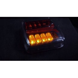 Kompleksinis LED galinis žibintas traktoriui, komplektas