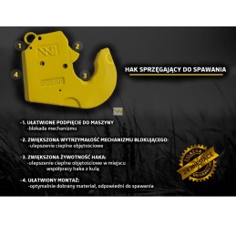 Kablio suvirinimo antgalis Cat 3HD Warynski