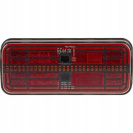 Kombinuotas stačiakampis galinis žibintas LED 12 24v Kramp