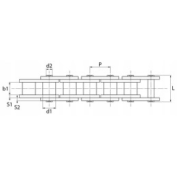 JD AN102383 grandinė, jungianti antraštę
