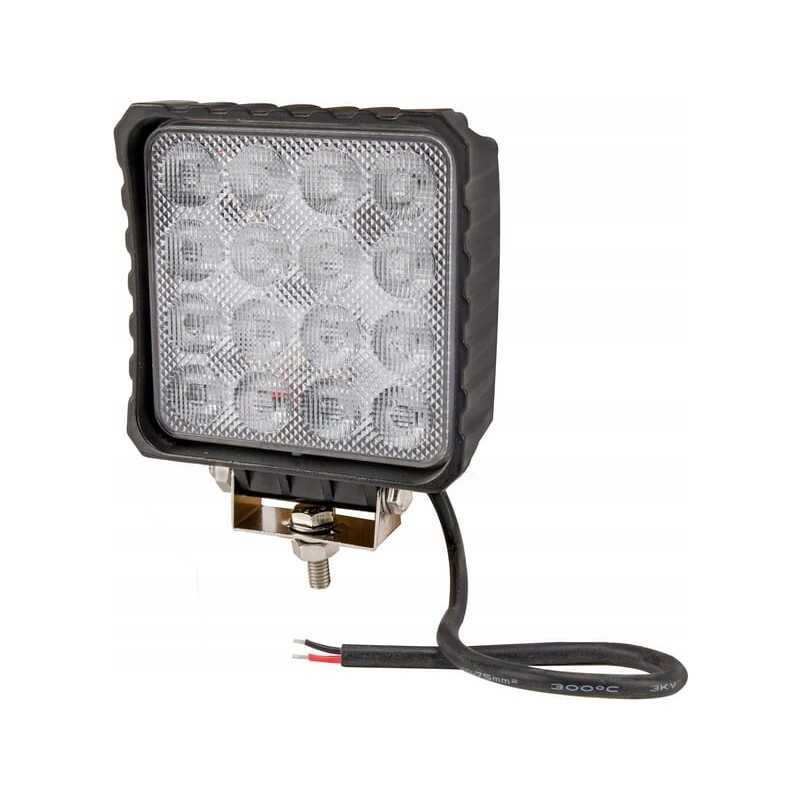Kvadratinė LED darbo lempa 48w 3840 lm 10 30v