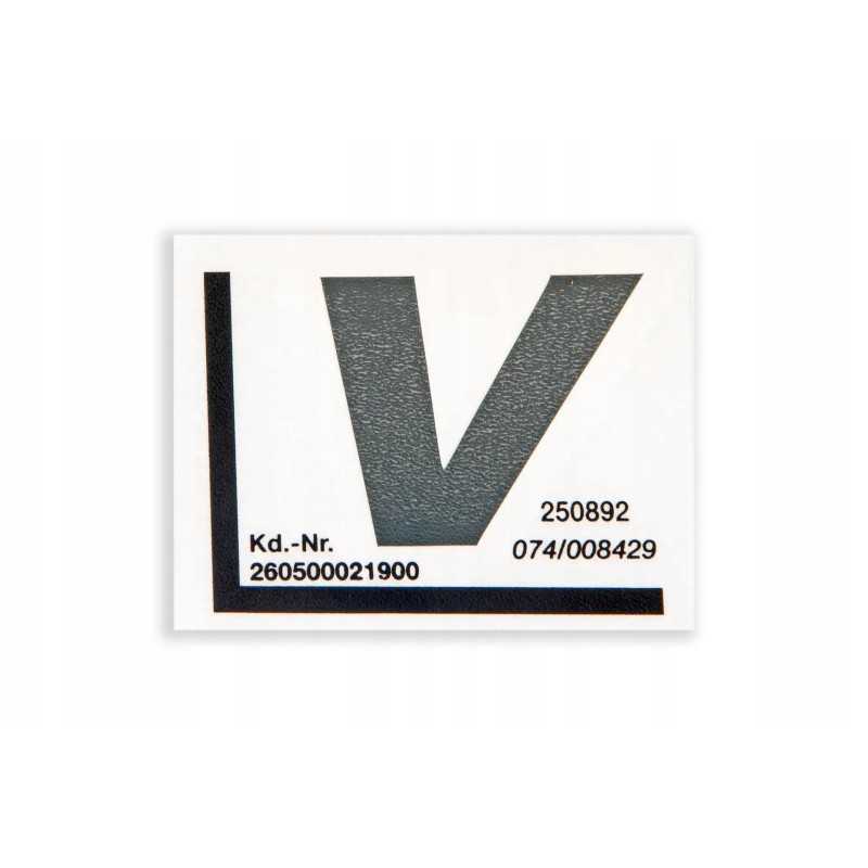 260500021900 kairiosios kaukės lipdukas