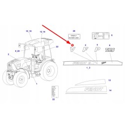 260500021900 kairiosios kaukės lipdukas
