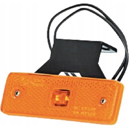 Stačiakampė LED markerinė lempa 12 24v su laidu