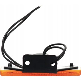 Stačiakampė LED markerinė lempa 12 24v su laidu