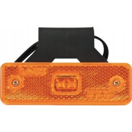 Stačiakampė LED markerinė lempa 12 24v su laidu