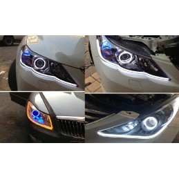 2in1 LED dienos šviesos plūduriuojantis posūkio signalas 60